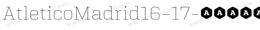 AtleticoMadrid16-17字体转换