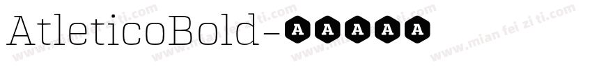 AtleticoBold字体转换