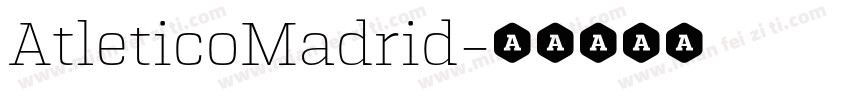 AtleticoMadrid字体转换