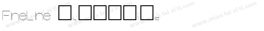 FineLine字体转换