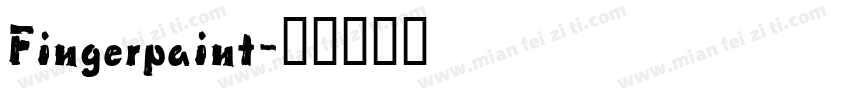 Fingerpaint字体转换