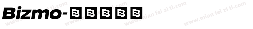 Bizmo字体转换