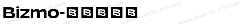 Bizmo字体转换