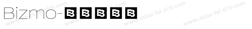 Bizmo字体转换