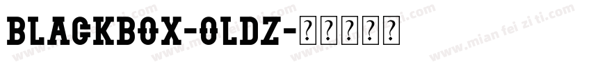 BlackBox-0ldz字体转换