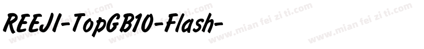 REEJI-TopGB10-Flash字体转换