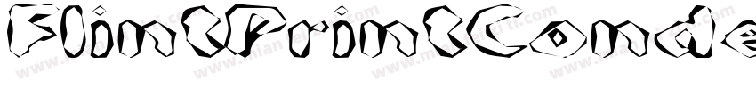 FlintPrintCondensed字体转换