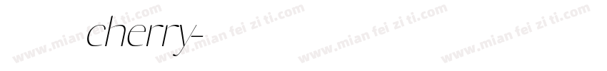 缅甸语cherry字体转换