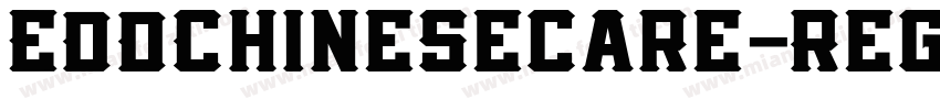 EDDChinesecare-Regul字体转换