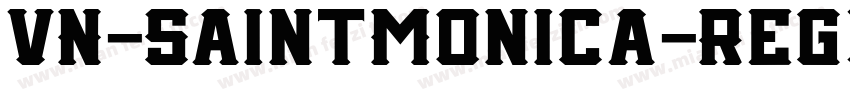 VN-SaintMonica-Regul字体转换