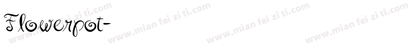 Flowerpot字体转换