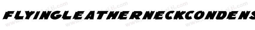 FlyingLeatherneckCondensed-AB4D字体转换