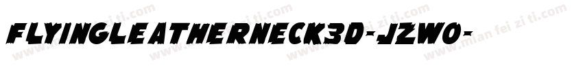 FlyingLeatherneck3D-jzWO字体转换