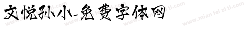 文悦孙小字体转换