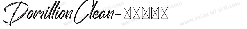 DomillionClean字体转换