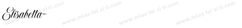 Elisabetta字体转换