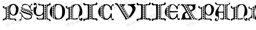 PsYonicVIIExpanded字体转换