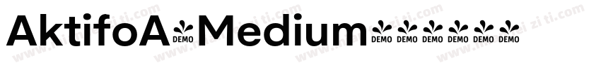AktifoA-Medium字体转换