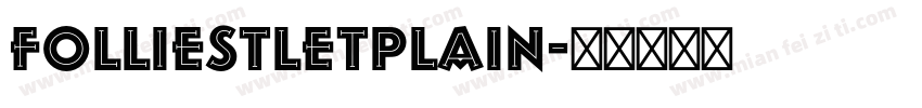 folliestletplain字体转换