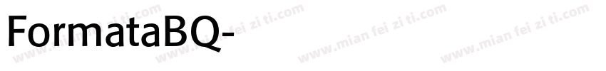 FormataBQ字体转换