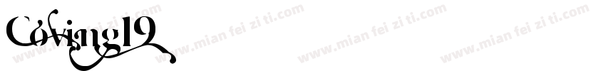 Coving19字体转换