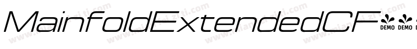 MainfoldExtendedCF字体转换