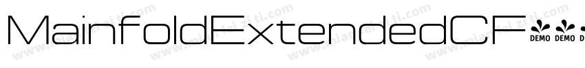MainfoldExtendedCF字体转换