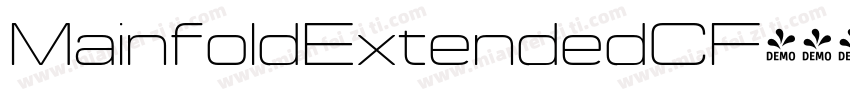 MainfoldExtendedCF字体转换