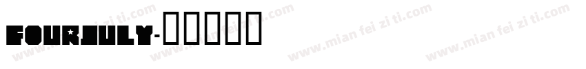 FourJuly字体转换