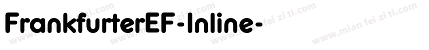 FrankfurterEF-Inline字体转换