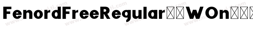 FenordFreeRegular-0WOn4字体转换