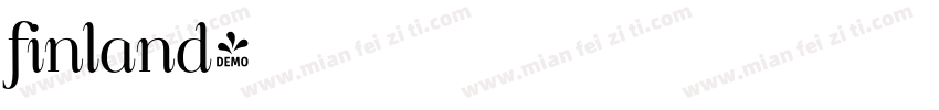 finland字体转换