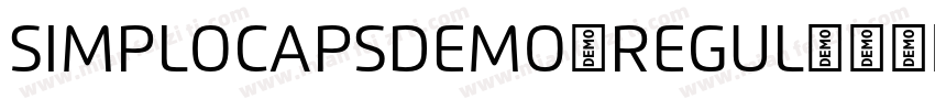 SimploCapsDEMO-Regul字体转换
