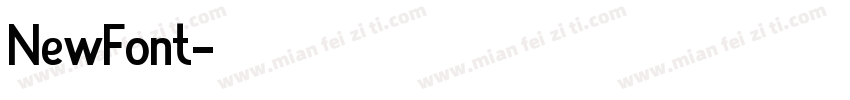 NewFont字体转换