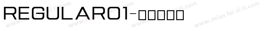 Regular01字体转换