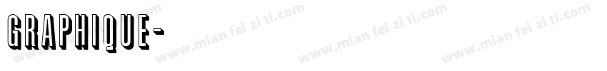 Graphique字体转换