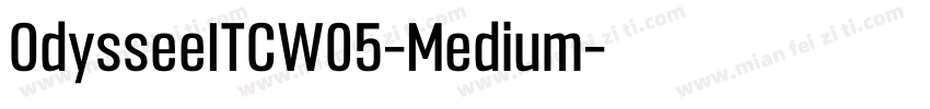 OdysseeITCW05-Medium字体转换