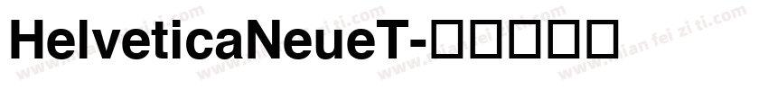 HelveticaNeueT字体转换