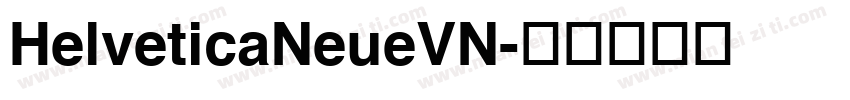 HelveticaNeueVN字体转换