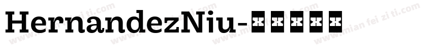 HernandezNiu字体转换