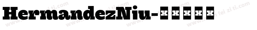HermandezNiu字体转换
