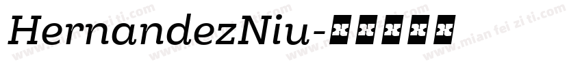 HernandezNiu字体转换