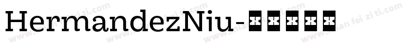HermandezNiu字体转换