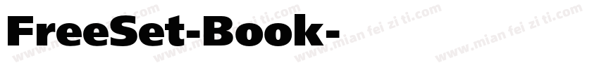 FreeSet-Book字体转换