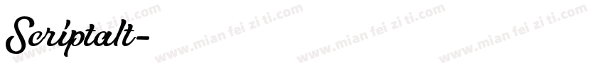 Scriptalt字体转换