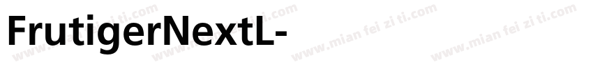 FrutigerNextL字体转换