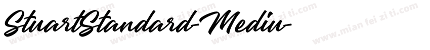 StuartStandard-Mediu字体转换