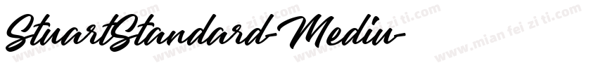 StuartStandard-Mediu字体转换