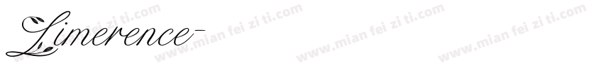 Limerence字体转换