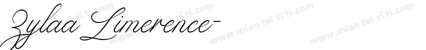 ZylaaLimerence字体转换